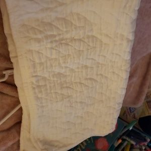 2 white king sham pillow cases